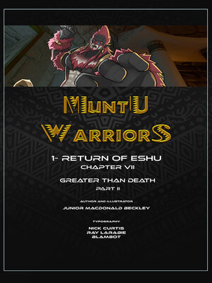cover image of Muntu Warriors: Return of the Eshu (2022), Issue 7